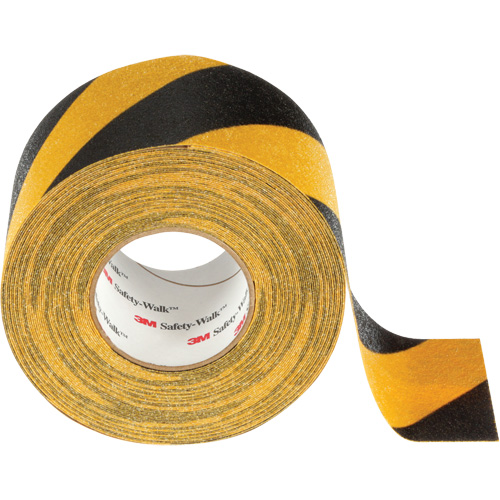 Safety-Walk Slip-Resistant General Purpose Tape, 4" x 60', Black & Yellow Infinity Industrial Services Inc.