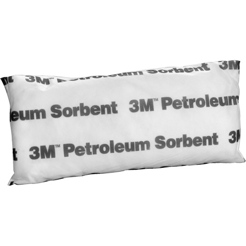 Petit tampon absorbant pour produits p&eacute;troliers, Huile seulement, 15" lo x 7" la, 12,7 gal absorption/pqt Infinity Industrial Services Inc.