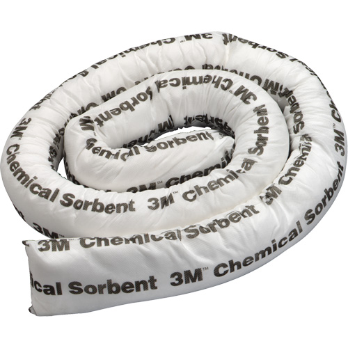 Chemical Sorbent Mini-Boom, Hazmat, 8' L x 3" W, 15.5 gal Absorbancy Infinity Industrial Services Inc.