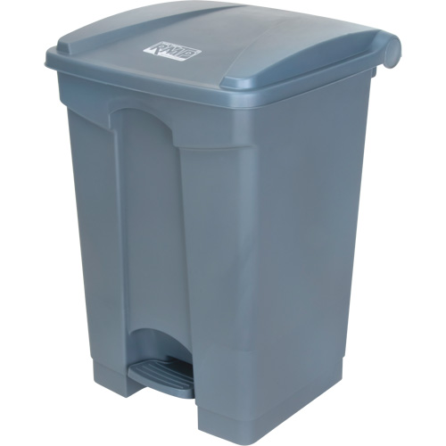 Poubelle &agrave; p&eacute;dale, Plastique, Capacit&eacute; 12 gal. US Infinity Industrial Services Inc.