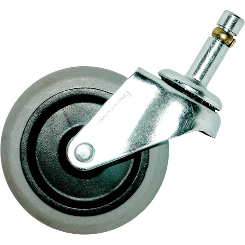 Roulette &agrave; tige pivotante de rechange pour socle roulant Infinity Industrial Services Inc.