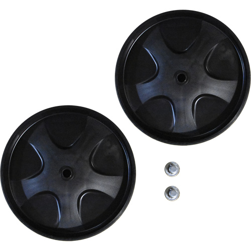 Replacement Wheels & Push Caps for Waste Dolly Infinity Industrial Services Inc.