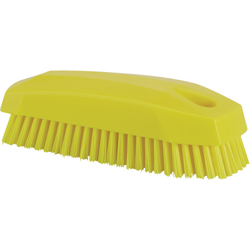 Hand Brush, Stiff Bristles, 5" Long, Yellow Infinity Industrial Services Inc.