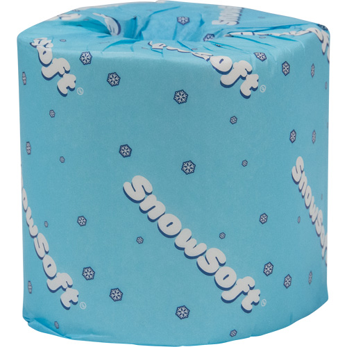 Snow Soft Premium Toilet Paper, 2 Ply, 420 Sheets/Roll, 122' Length, White Infinity Industrial Services Inc.
