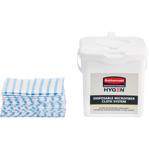 Microfibre Cloth Charging Bucket, White Infinity Industrial Services Inc.