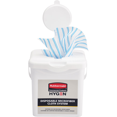 Microfibre Cloth Charging Bucket, White Infinity Industrial Services Inc.