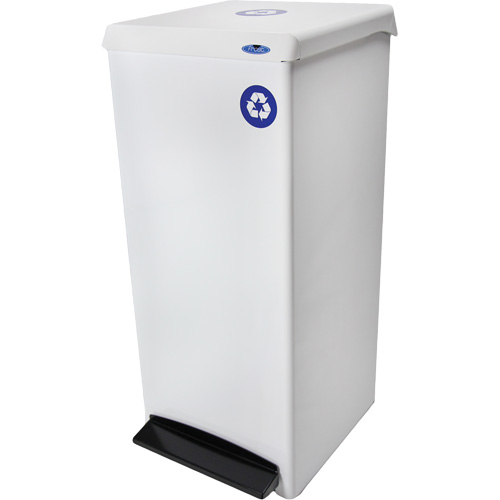 Foot Operated Waste Receptacle, Steel, 25 US gal. Infinity Industrial Services Inc.
