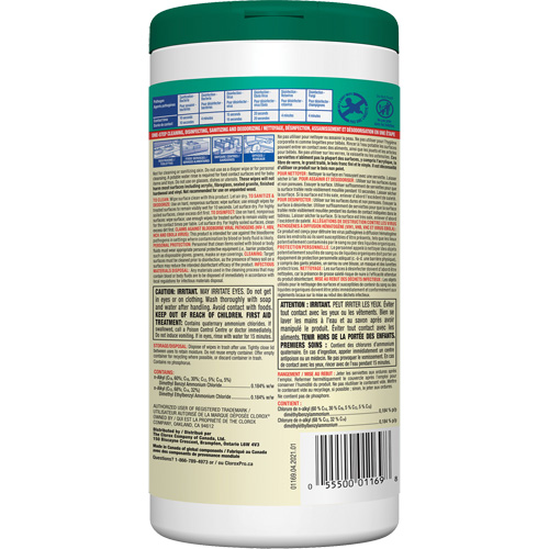 Disinfecting Wipes, 75 Count Infinity Industrial Services Inc.