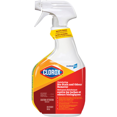 Nettoyant d&eacute;sinfectant contre les taches et odeurs biologiques, 946 ml, Bouteille &agrave; g&acirc;chette Infinity Industrial Services Inc.
