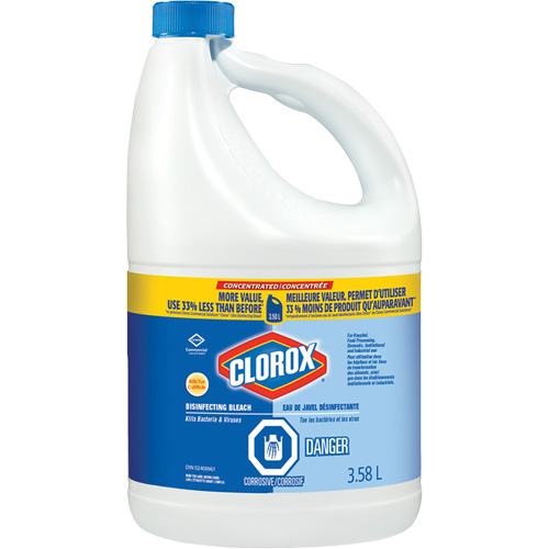 Javellisant liquide d&eacute;sinfectant, 3,5 L, Cruche Infinity Industrial Services Inc.