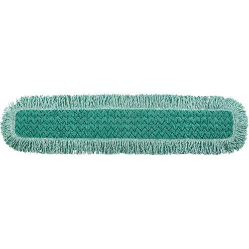 Tampon avec frange pour vadrouille &agrave; &eacute;pousseter Hygen, Style Boucles et crochets, Microfibre, 40" lo x 9" la Infinity Industrial Services Inc.