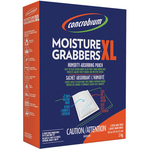 Concrobium&reg; Moisture Grabbers XL Infinity Industrial Services Inc.