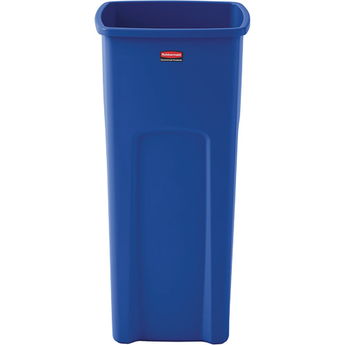 Untouchable&reg; Square Recycling Container, Bulk, Plastic, 23 US gal. Infinity Industrial Services Inc.