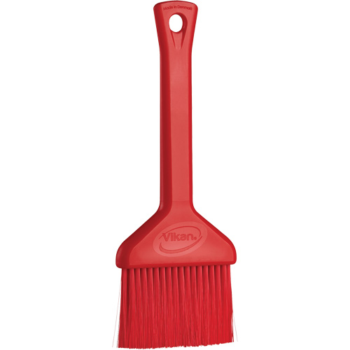 3" Pastry Brush, Soft Bristles, 7-3/4" Long, Red Infinity Industrial Services Inc.