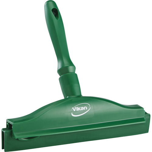 Raclette &agrave; lame double ultra hygi&eacute;nique, 10", Vert Infinity Industrial Services Inc.