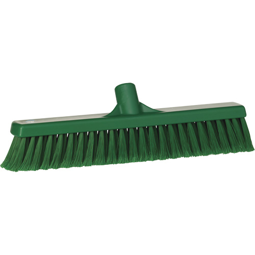 Balai-brosse pour particules fines, Crins Fin/&agrave; bout ouvrant, 16-1/4", Polypropyl&egrave;ne, Vert Infinity Industrial Services Inc.