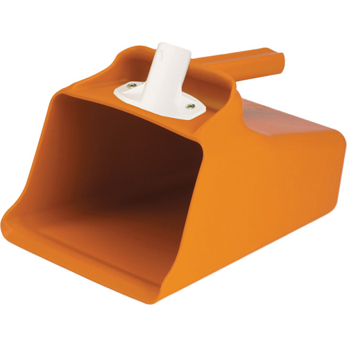 Mega Dipper Scoop, Plastic, Orange, 128 oz. Infinity Industrial Services Inc.
