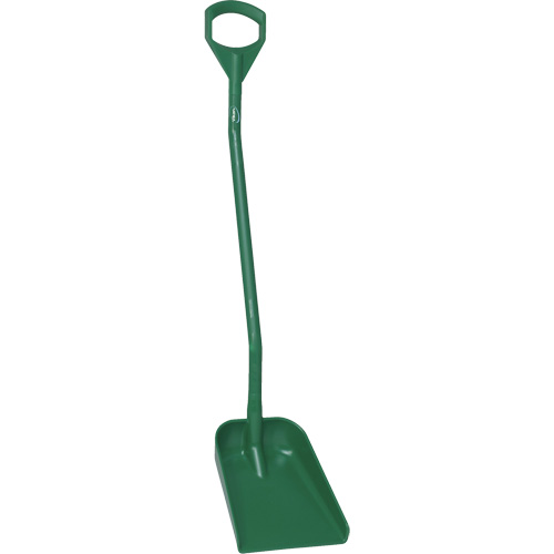 Pelle ergonomique &agrave; lame r&eacute;duite, Longueur de 50", Plastique, Vert Infinity Industrial Services Inc.