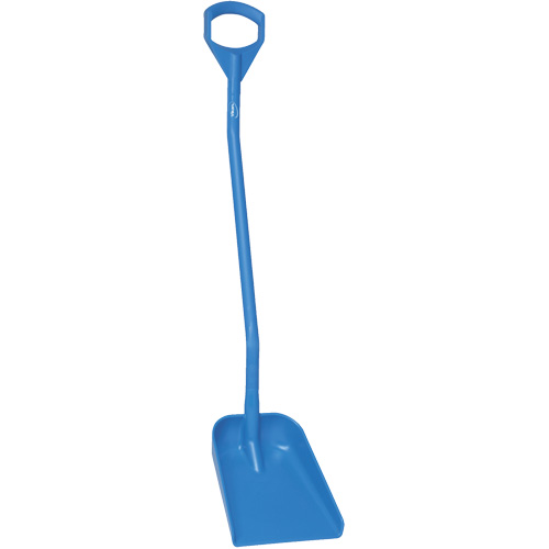 Ergonomic Small Blade Shovel, 50" Length, Plastic, Blue Infinity Industrial Services Inc.