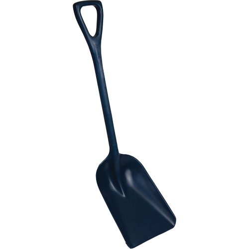 Pelle monobloc perceptible par d&eacute;tecteur de m&eacute;tal, Lame 10" x 14", Longueur de 37-1/2", Plastique, Bleu Infinity Industrial Services Inc.