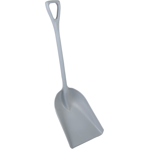 Pelle monobloc perceptible par d&eacute;tecteur de m&eacute;tal, Lame 13-3/4" x 17", Longueur de 42-1/2", Plastique, Gris Infinity Industrial Services Inc.