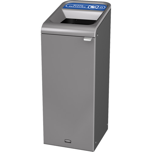 Conteneur pour d&eacute;chets de recyclage m&eacute;lang&eacute;s Configure, Vrac/Bord de rue/De bureau, Acier, 15 gal. US Infinity Industrial Services Inc.