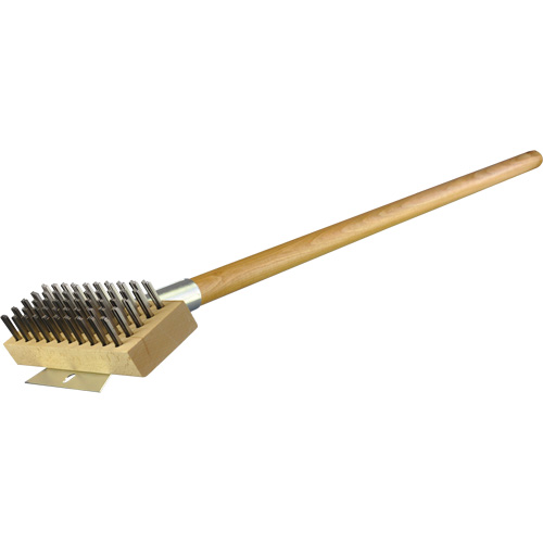 Ultimate Grill and Oven Brush, Flat Steel Wire, 30" Long Infinity Industrial Services Inc.