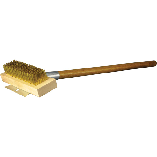 Brosse ultime pour gril et four, Laiton, Longueur 30" Infinity Industrial Services Inc.