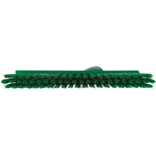 Balai biseaut&eacute; avec pas de vis inclin&eacute;, Crins Moyen, 10", Polyester, Vert Infinity Industrial Services Inc.