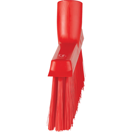 Balai biseaut&eacute; avec pas de vis inclin&eacute;, Crins Moyen, 10", Polyester, Rouge Infinity Industrial Services Inc.