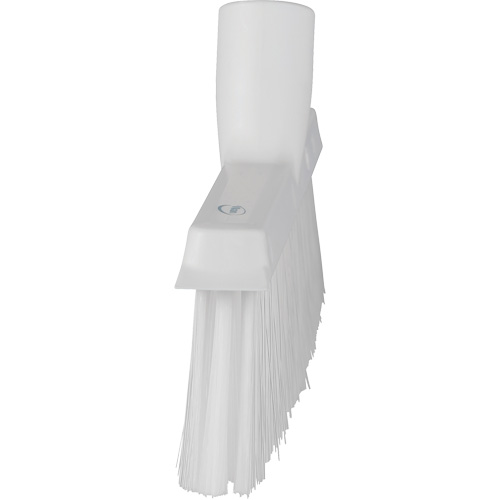 Balai biseaut&eacute; avec pas de vis inclin&eacute;, Crins Moyen, 10", Polyester, Blanc Infinity Industrial Services Inc.
