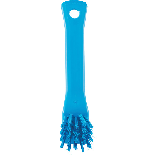 Brush with Scraping Edge, Stiff Bristles, 6" Long, Blue Infinity Industrial Services Inc.