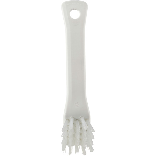 Brush with Scraping Edge, Stiff Bristles, 6" Long, White Infinity Industrial Services Inc.