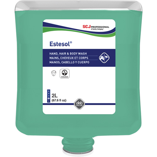 Estesol&reg; Hand, Hair and Body Cleaner, 2 L, Rain Forest, Plastic Cartridge Infinity Industrial Services Inc.