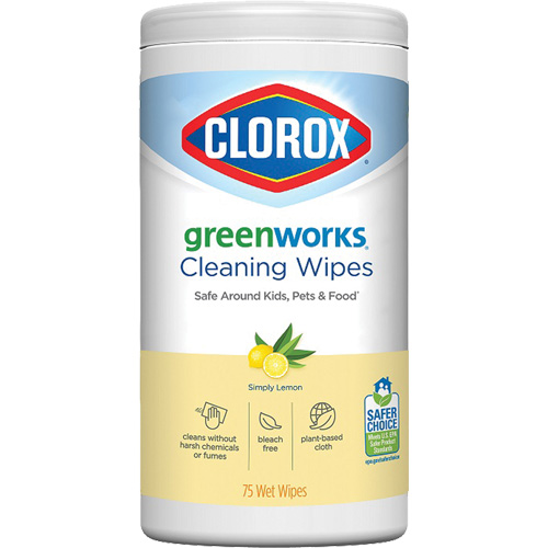 GreenWorks Cleaning Wipes, 75 Wipes Infinity Industrial Services Inc.