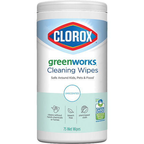GreenWorks Cleaning Wipes, 75 Wipes Infinity Industrial Services Inc.