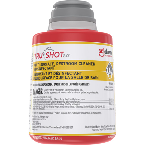 Nettoyant et d&eacute;sinfectant multisurface pour salle de bain TruShot 2.0, 266 ml, Bouteille &agrave; g&acirc;chette Infinity Industrial Services Inc.