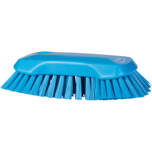 Brosse &agrave; main, Soies Tr&egrave;s ferme, Longueur de 9-1/10", Bleu Infinity Industrial Services Inc.