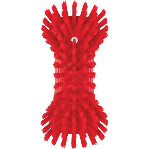 Hand Brush, Extra Stiff Bristles, 9-1/10" Long, Red Infinity Industrial Services Inc.