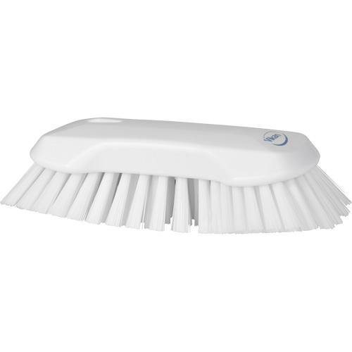 Brosse &agrave; main, Soies Tr&egrave;s ferme, Longueur de 9-1/10", Blanc Infinity Industrial Services Inc.
