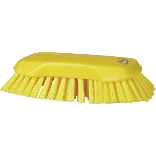 Brosse &agrave; main, Soies Tr&egrave;s ferme, Longueur de 9-1/10", Jaune Infinity Industrial Services Inc.