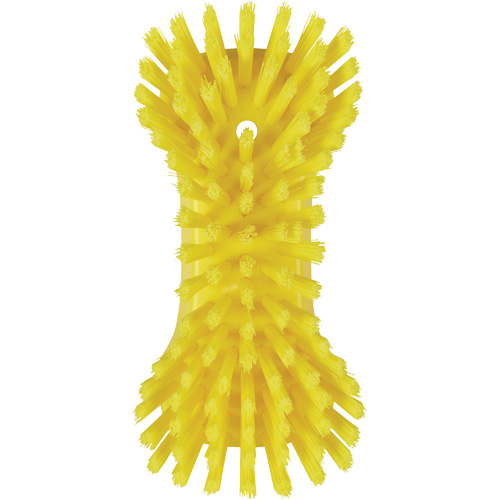 Brosse &agrave; main, Soies Tr&egrave;s ferme, Longueur de 9-1/10", Jaune Infinity Industrial Services Inc.