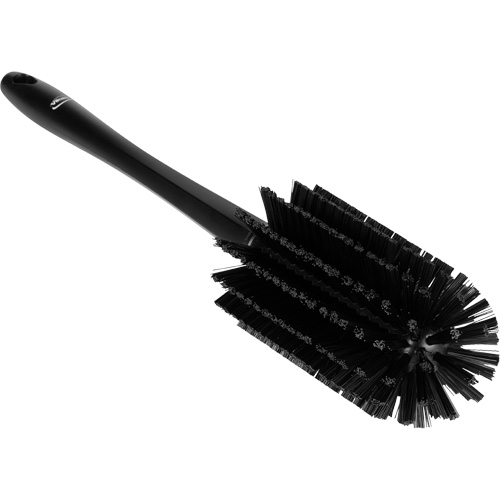Medium Brush with Handle, Stiff Bristles, 17" Long, Black Infinity Industrial Services Inc.