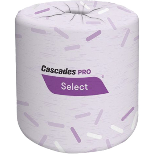 Papier hygi&eacute;nique Pro Select, 2 Pli, 420 Feuilles/Rouleu, Blanc Infinity Industrial Services Inc.