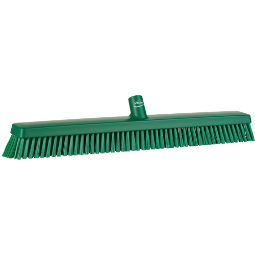 Balai-brosse robuste, Crins Fin/Ferme, 24", Vert Infinity Industrial Services Inc.