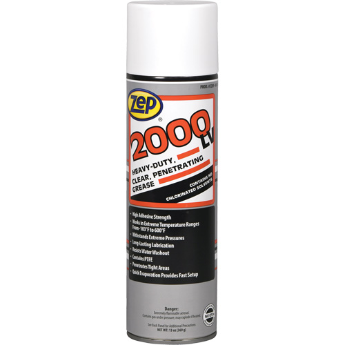 2000 LV Lubricant, Aerosol Can Infinity Industrial Services Inc.