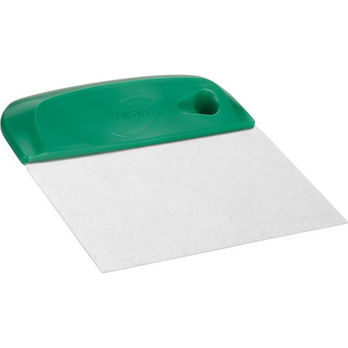 Flexible Stainless Steel Dough Cutter/Scraper, Green, 4-1/2" W x 5-3/4" L Infinity Industrial Services Inc.