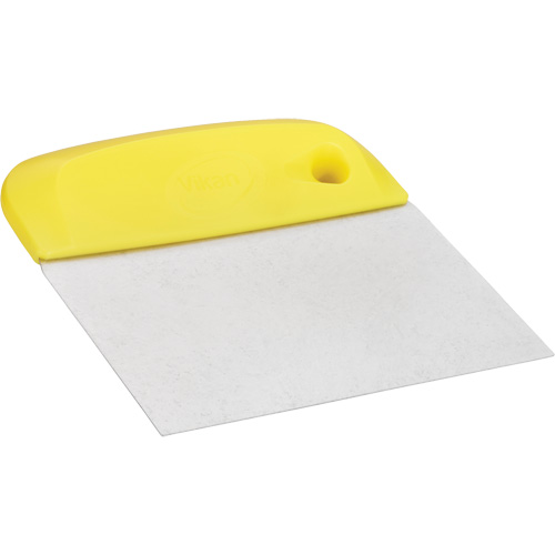 Flexible Stainless Steel Dough Cutter/Scraper, Yellow, 4-1/2" W x 5-3/4" L Infinity Industrial Services Inc.