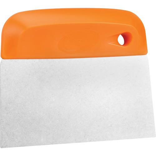 Flexible Stainless Steel Dough Cutter/Scraper, Orange, 4-1/2" W x 5-3/4" L Infinity Industrial Services Inc.