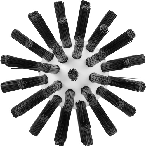 Cleaning Brush, Stiff Bristles, 5-7/10" Long, Black Infinity Industrial Services Inc.